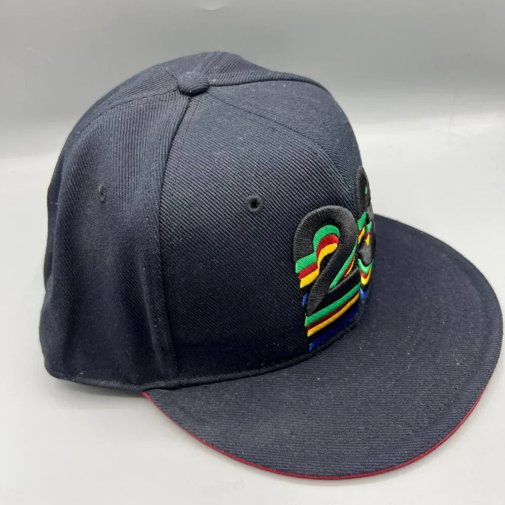 Air Jordan 23 Hat Men 7 3/8 Navy‎ Blue Embroidered Logo Jumpman Fitted Cap